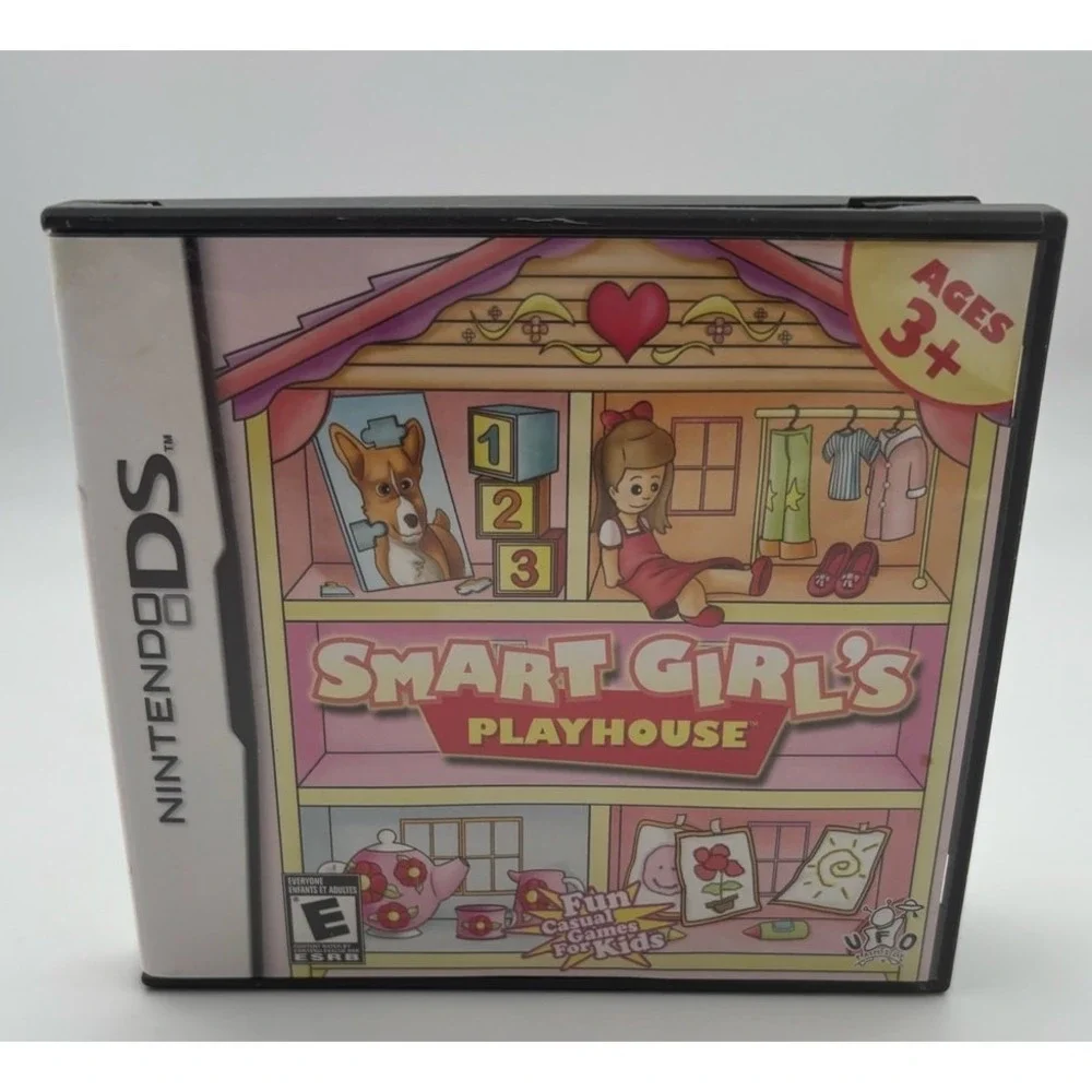 Smart Girl's Playhouse DS‎ Game with Case/Manual - Tested/Works